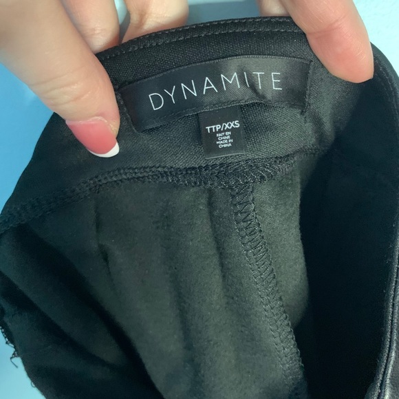 [3 for $50] Dynamite faux leather mini skirt - Picture 2 of 2